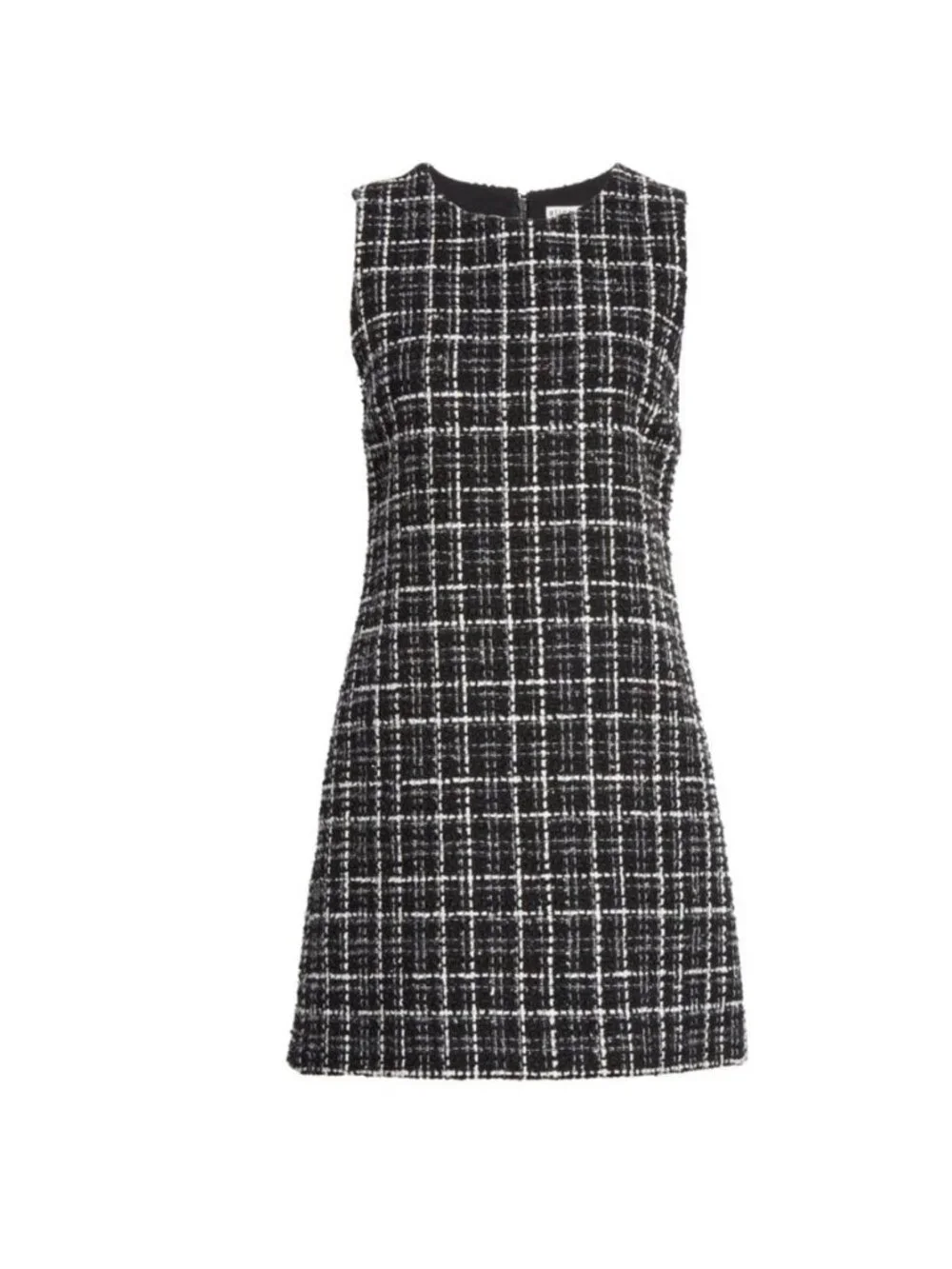 Alice and Olivia NWT Coley Tweed A-Line Mini Dress in Size 0